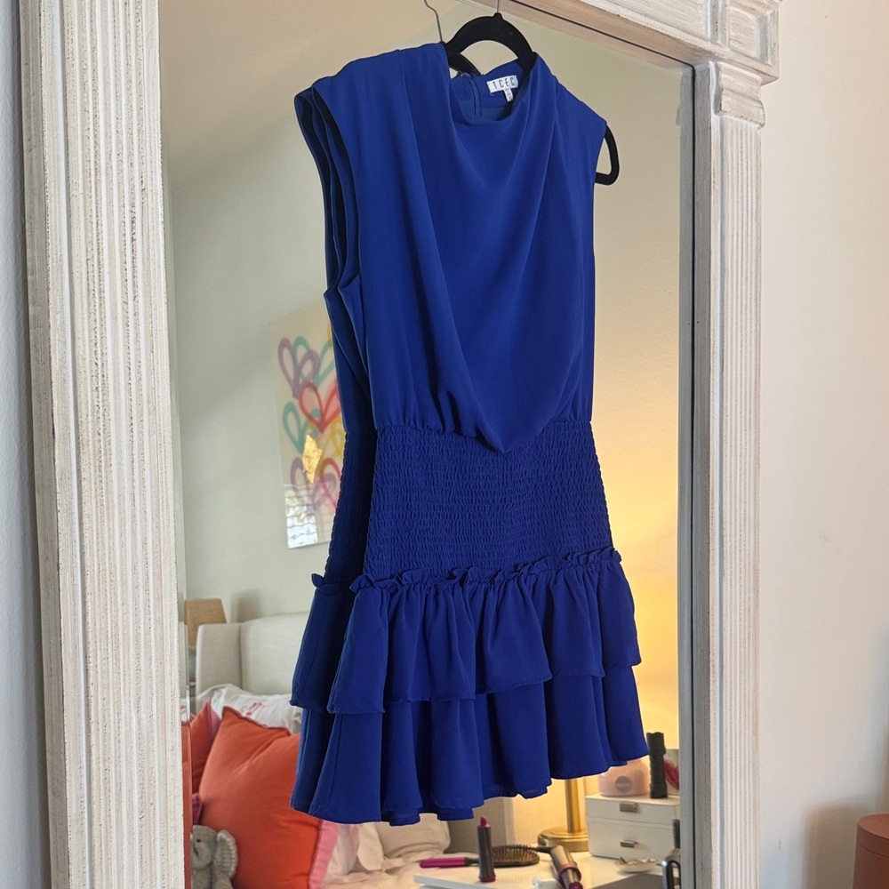 TCEC Royal Blue Mini Dress